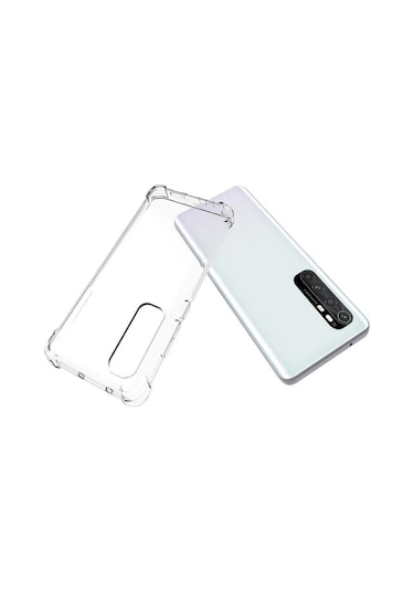Xiaomi Mi Note 10 Lite Kilif Köse Korumali Seffaf Silikon Kapak 431390998