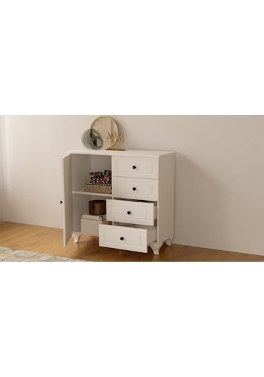 Rabi Mobilya Beyza Country Çok Amaçlı Mini Şifonyer