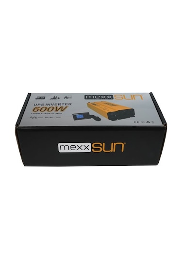 Mexxsun 12v 600w Tam Sinüs Ups Remote Ekran İnverter