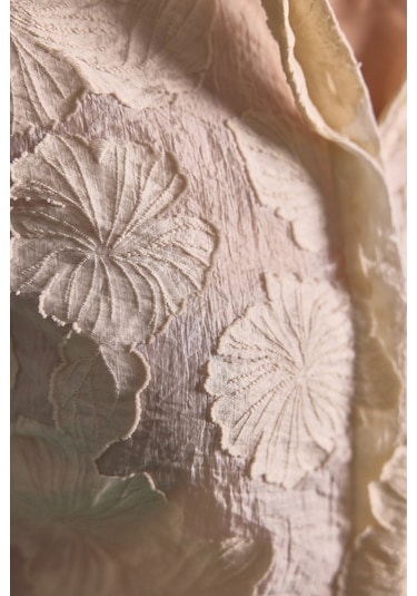 Sateen Belica Gömlek - Bej-137147 bej