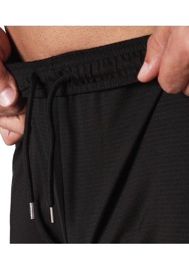 Kingsize Follow The King Stretch Şort Siyah Siyah