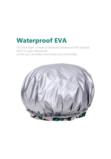 Lebıhmurah Bf1547 Duş Başlığı Yeniden Kullanılabilir Şerit Yay Banyo Başlığı, Spa Ev Oteli Ve Kuaför Salonu İçin Küflenmez Ve Suya Dayanıklı Yeşil