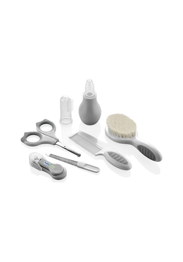 Babyjem Bebek Bakım Seti 7Li - Gri 6152