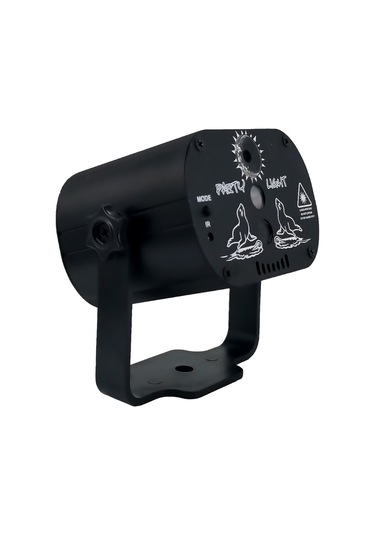 Hfambition Usb Güçlü 60 Desenli Mini Led Lazer Işık Projeksiyon Cihazı, Uzaktan Kumandalı Parti Ve Etkinlik Aydınlatması