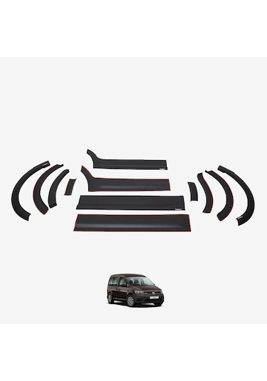 Volkswagen Caddy 2010-2015 Uyumlu Yedek Parça Dodik Set 12 Parça