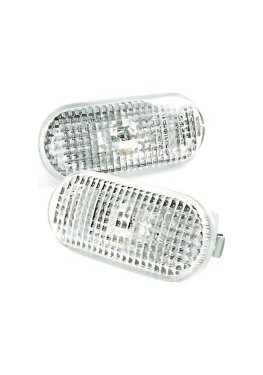 Polo Ön Çamurluk Sinyali Takım Buzlu-beyaz 2000-2001 Model Arası Uyumlu