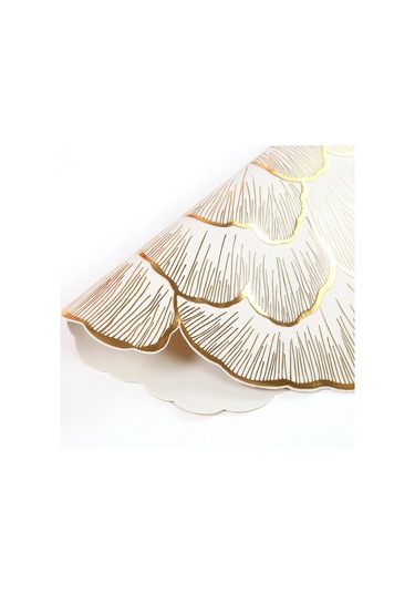 Heavenly Place Mutfak Servisü İçin Yuvarlak Servis Peçeteleri 376221539 Altın Rengi