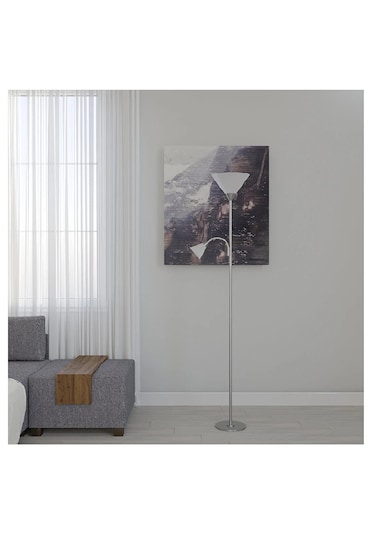 Yavrulu Lambader Okuma Lambalı Yer Lambası 178cm