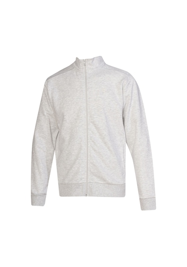 Hummel Pulse Male Fermuarlı Sweatshırt 922425-9098 Gri