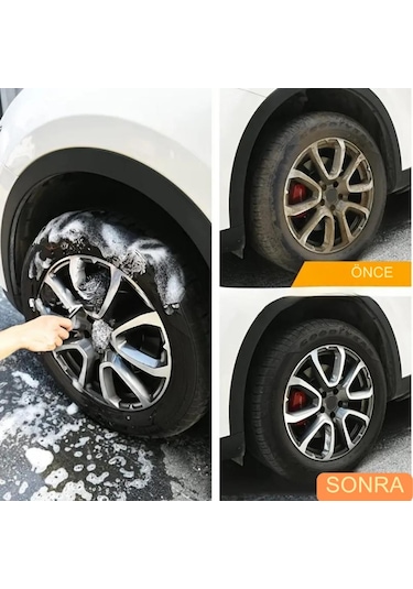 Polham Profesyonel 6 Parçalı Araba, Motorsiklet İçin Detaylı Araç Temizlik Ve Bakım Seti, İç Ve Dış Bakım Seti