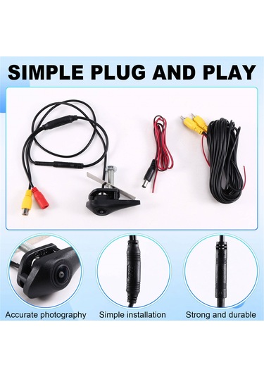 Kangfufeng Hyundai Ix35 Ix25 Tucson Santafe İçin Ön Görüş Kamerası