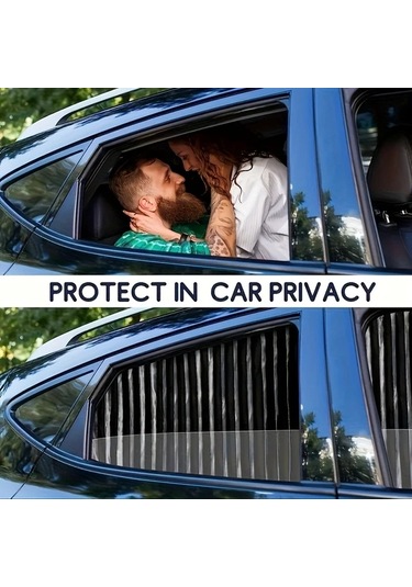 Xuweiwei Front Arka Cam 4 Parça Yükseltilmiş Versiyon Araç Güneşlik Perdesi