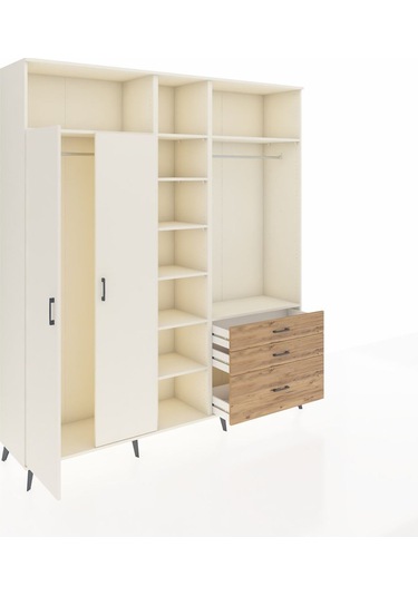 Hyperion Dolap 9 Raflı 3 Çekmeceli 2 Askılı 220x44x243 Aytaşı-aytaşı/çam Aytası/atlas Çam Hyperion Dolap 9 Raflı 3 Çekmeceli 2 Askılı 220x44x243 Aytaşı-aytaşı/çam Aytası/atlas Çam