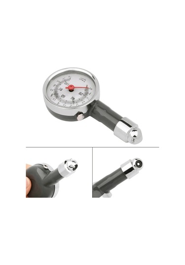 Sones Araba Ve Bisiklet Lastiği İçin Lastik Basınç Göstergesi, Basınç Aralığı: 0-60psı