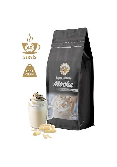 Nera Soğuk Beyaz Çikolatalı Mocha 1000 gr İçecek Tozu