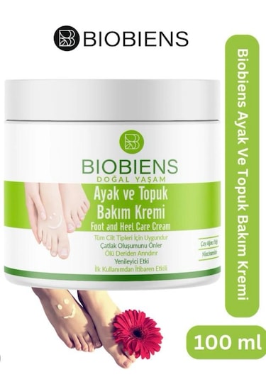 Biobiens Ayak Ve Topuk Bakım Kremi 100 Ml