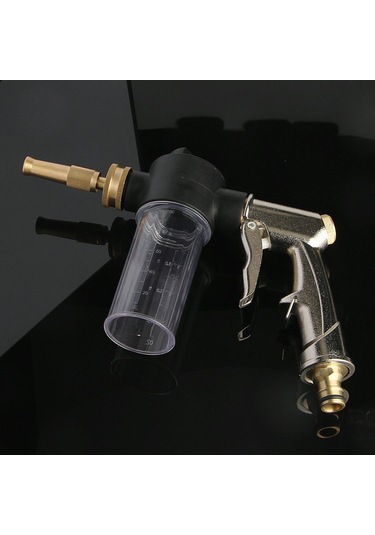 Symbee Yüksek Basınçlı Köpük Makinesi: Ayarlanabilir Pirinç Döner Nozul, Su Tasarrufu, Bahçe Ve Araç Temizliği İçin 3/4 İnç Universal Bağlantı