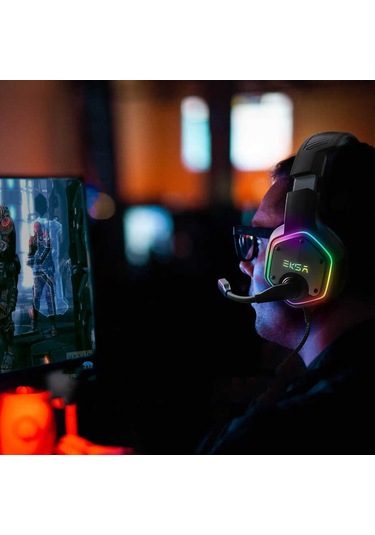 Eksa E1000 Rgb Kulak Üstü Oyuncu Kulaklık