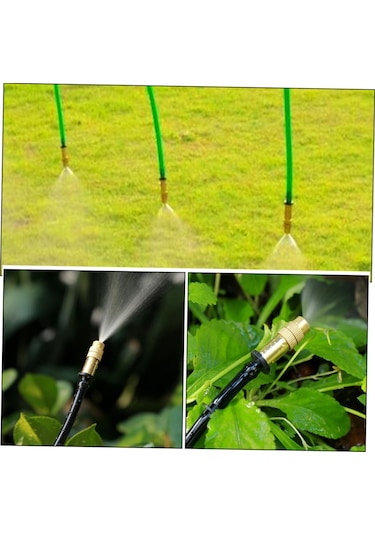 Bahçe Sulama Nozulu Seti 16 Adet Bakır Düşük Basınçlı Sisleme Standart