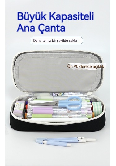 Spring Büyükkapasiteler Kutusu Olan Kalem Davası Siyah