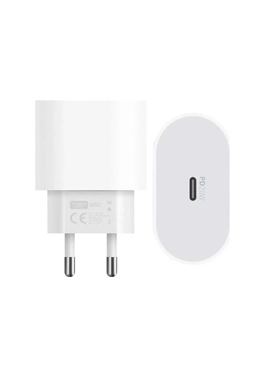 Powerway Rxs27 20w Type-c Şarj Adaptörü - Kablo Seti Apple 15 Pro-pro Max Uyumlu