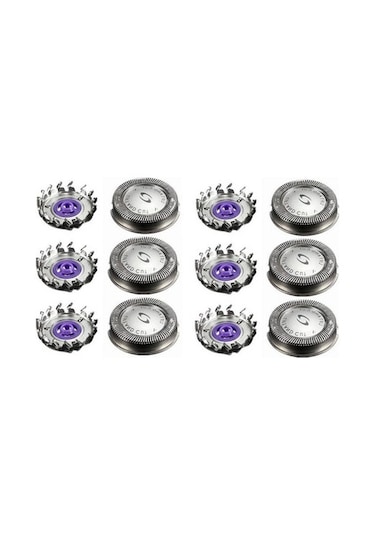 Agoodshop 6 Adet Hq56 Philips Tıraş Makinesi Için Yedek Kafa Tıraş Bıçağı Hq3 Hq4 Hq55 Hq56 Hq6900 Hq6
