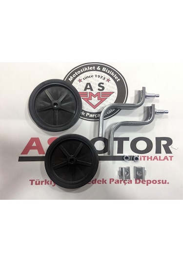 Bisiklet 12 Jant Yan Denge Teker Takım Halinde Yan Teker