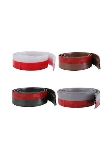 Novahub Kahverengi Kapı Altı Sızdırmazlık Şeridi, Ses Yalıtımlı, Kalın Boşluk İzolatör 1 M