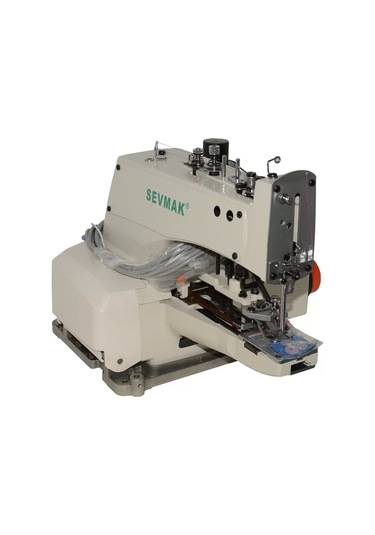 Sevmak SK-1377D Kafadan Motorlu Düğme Dikiş Makinesi