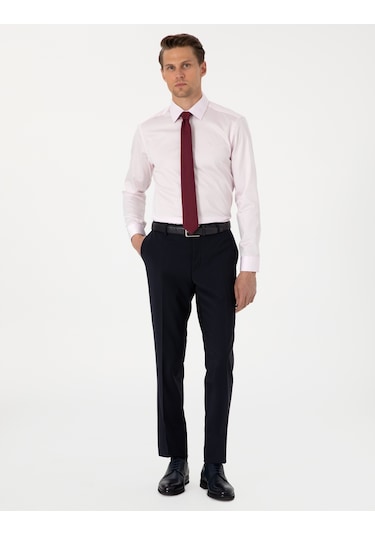 Pierre Cardin Erkek Açık Pembe Gömlek Basic 50305127-vr078 Açık Pembe