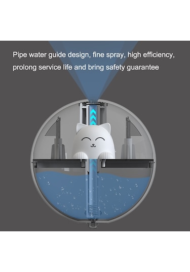 Wt-tx5 Usb Direct Insert Versiyonu Nemlendirici Mini Planet Cat Masaüstü Arıtma Cihazı Beyaz