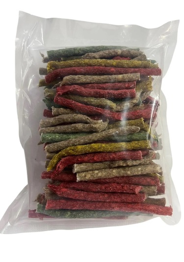 Ultravita Atıştırmalık Renkli Kırık Munchy Çubuk Köpek Ödül Maması 1 KG