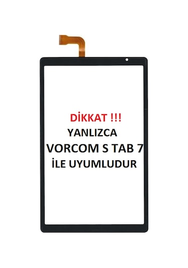 Vorcom S Tab 7 Dokunmatik Siyah