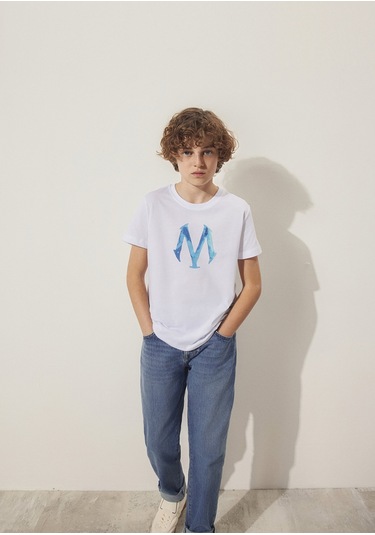 Mavi - Mavi Logo Baskılı Beyaz Tişört 6610063-620 Beyaz