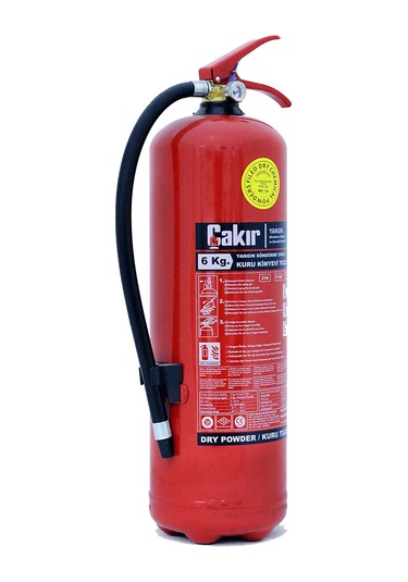 6 Kg Yangın Söndürücü Yangın Söndürme Tüpü - Çakır