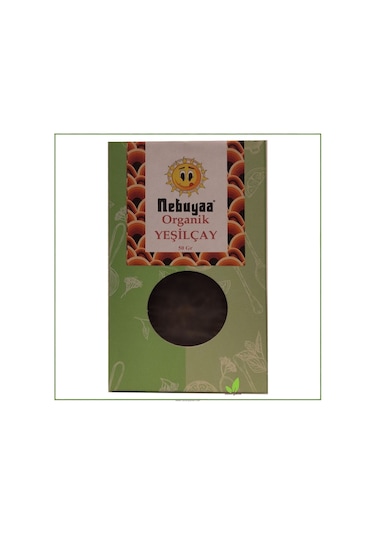 Nebuyaa Organik Yeşil Çay Yaprak 50 G
