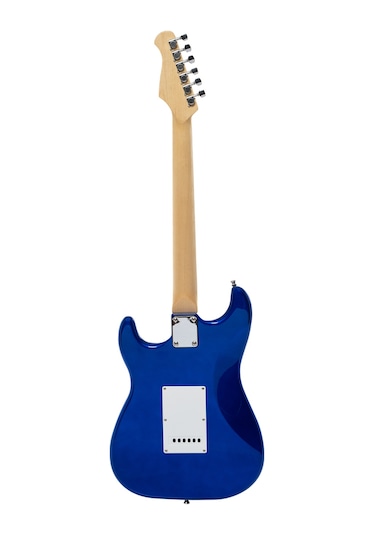 Strauss St-20hhssb-bl Elektro Gitar-metalik Mavi Set Anfi-softcase-askı-tel-kablo-pena