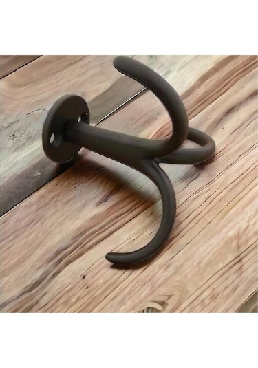 Çapari Kanca Askı Vestiyer Portmanto Elbise Askısı Mat Siyah