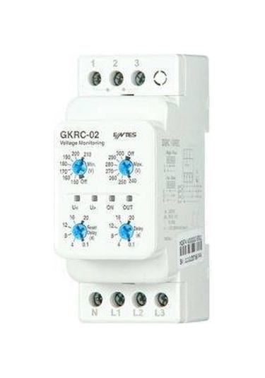 Entes Gkrc-02 Gerilim Koruma Rölesi 02