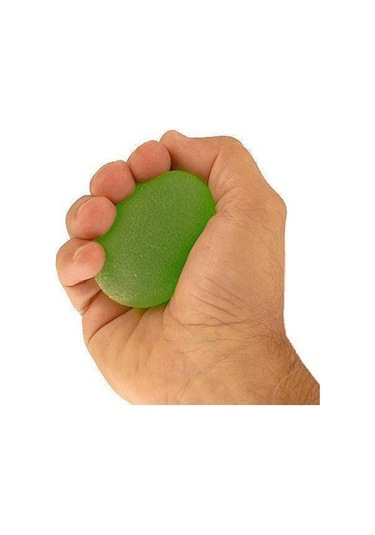 Medikaltec Silikon El Egzersiz Topu Kırmızı: Sert