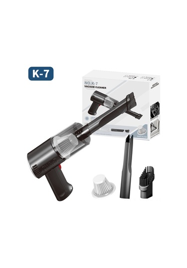 Monyee Siyah Kablosuz El Tipi Süpürge, Ev Ve Araç İçin Kullanıma Uygun, Yüksek Güçlü Taşınabilir Elektrikli Temizlik Aleti