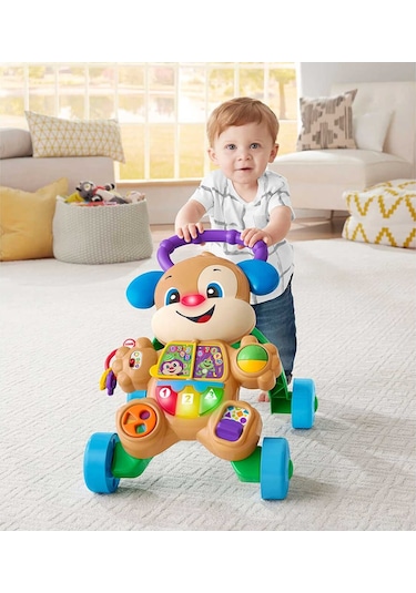 Fisher-Price Eğitici Köpekçik Türkçe Yürüme Yardımcısı Çok Renkli FTG10