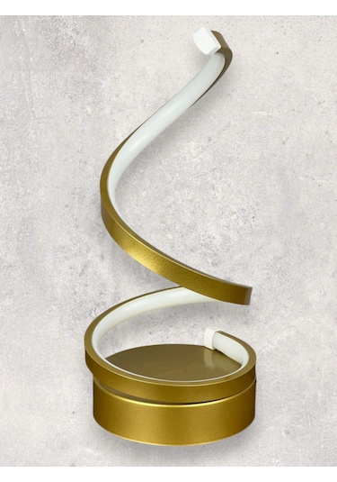 Lara Eskitme Renk Gün Işığı Led Işıklı Modern Tasarım Led Masa Lambası - Abajur - Gece Lambası Eskitme