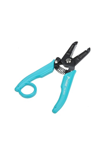 Youmex Profesyonel Hassas Tel Sıyırıcı - Pro'skit 8pk-3001d, Awg 30-20, Cnc İşlemeli, Paslanmaz Çelik, Pvc Tutamak Siyah Ve Mavi