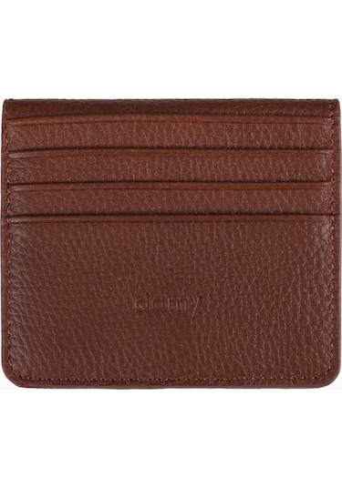 Damy Hakiki Deri Unisex Kartlık 512mg - Taba