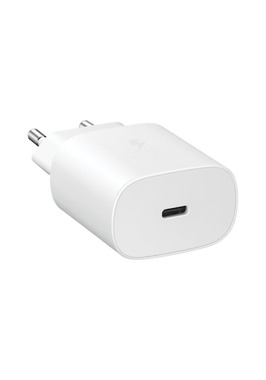 Samsung Uyumlu EP-TA800N TypeC 25W Hızlı Şarj Adaptörü (Beyaz)