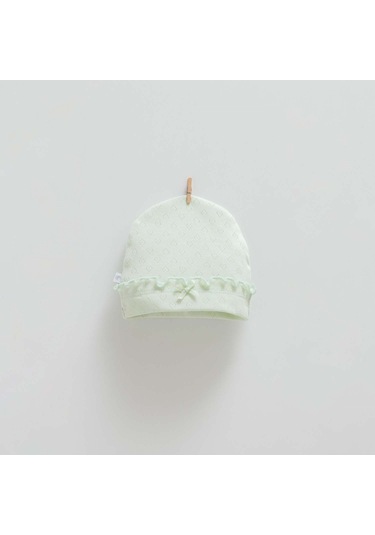 Caramell Bebek Şapkası Spk1686 Yeşil