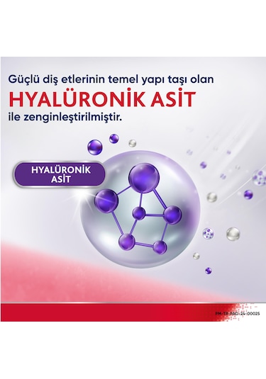 Parodontax Diş Eti Güçlendirme ve Koruma Hyalüronik Asitli Ağız Bakım Suyu 500 ML