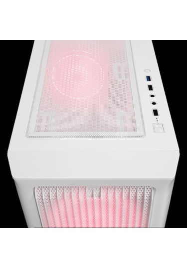 Rampage Prolıx Mesh 650w 80+ Beyaz 4 12cm Argb Fan Manyetik Temperli Camlı Atx Mid-t Gaming Oyuncu K