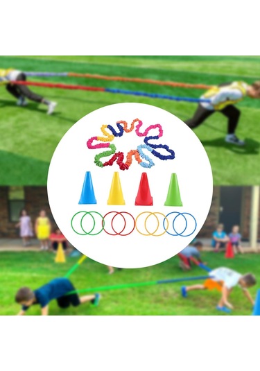 Suntek Takım Çalışması Kooperatif Germe İpi 4-kişi-için 4 Kişi İçin